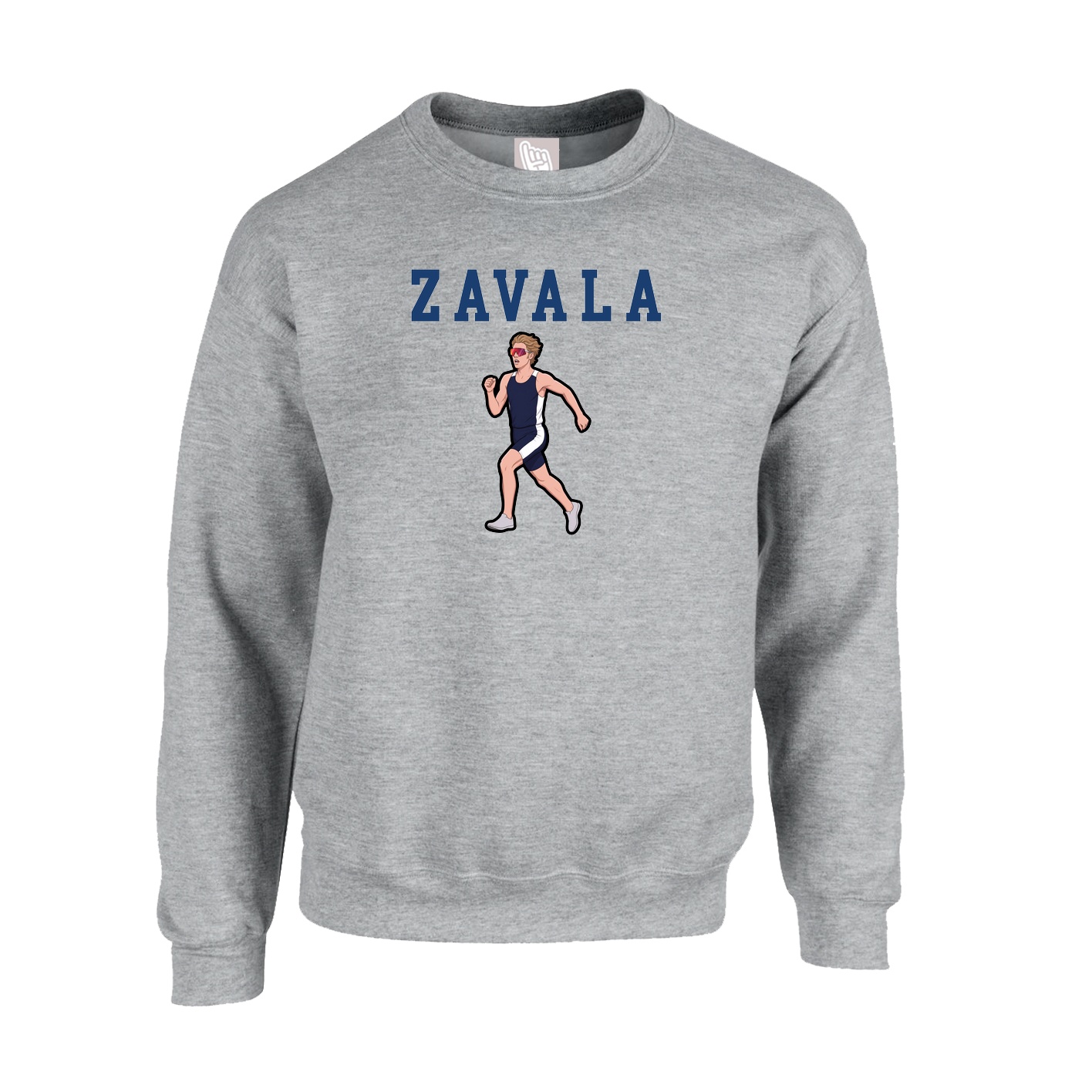 Fleece Crew — Shirsey in Grey