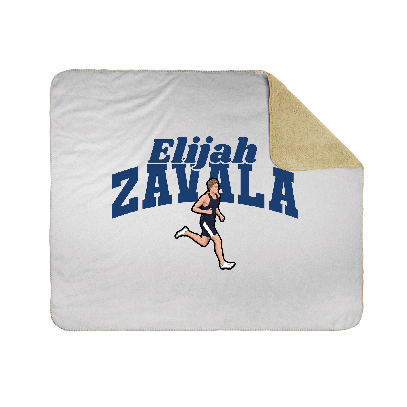 Throw Blanket — Signature Arch in White