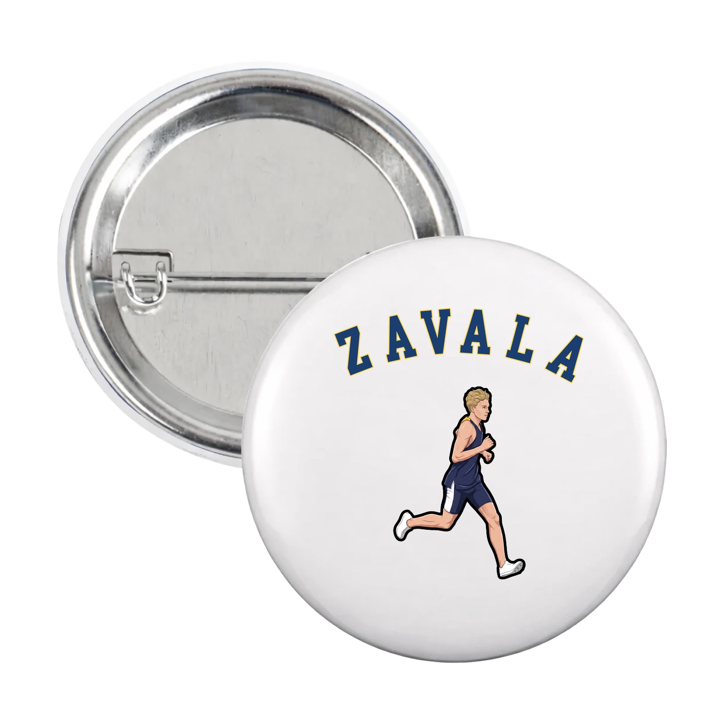 Game Day Button — Shirsey Arch in White