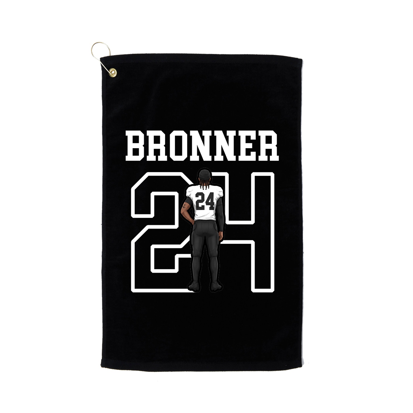 Golf Towel — Shirsey in Black