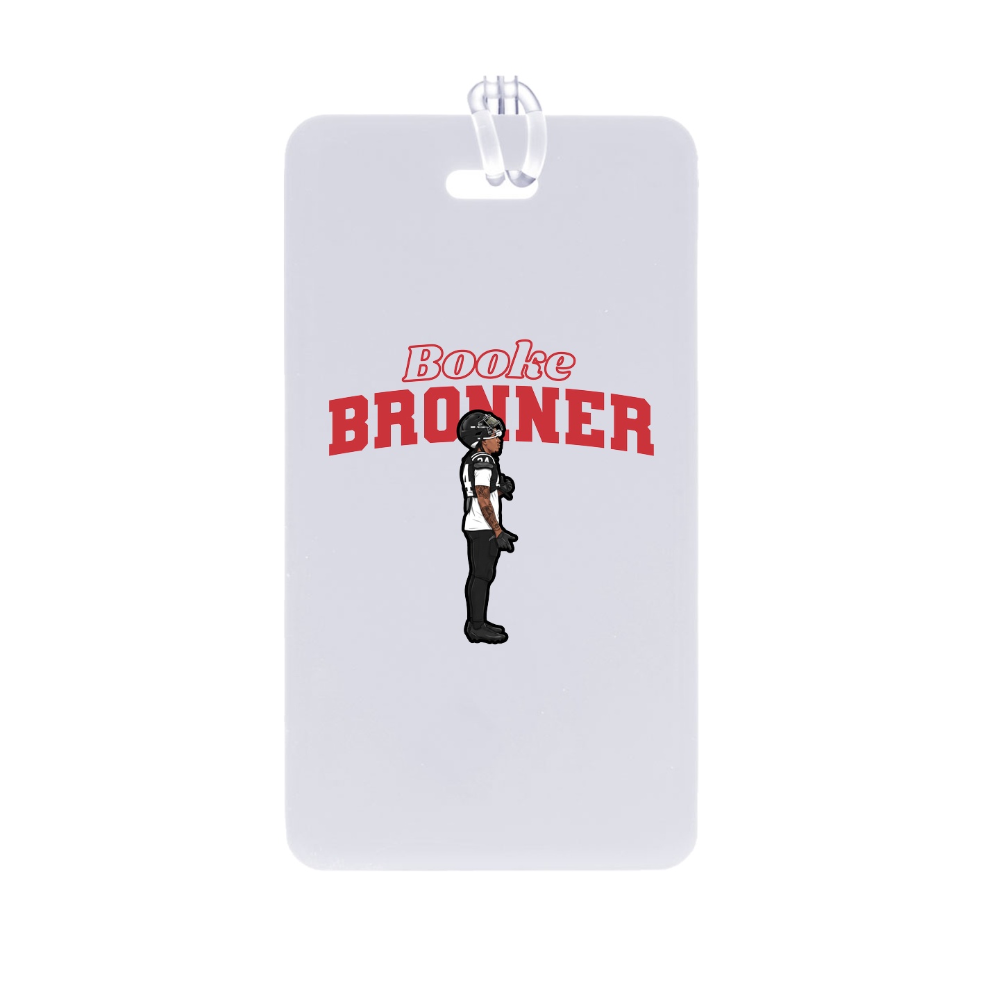 Bag Tag — Name Arch in Classic