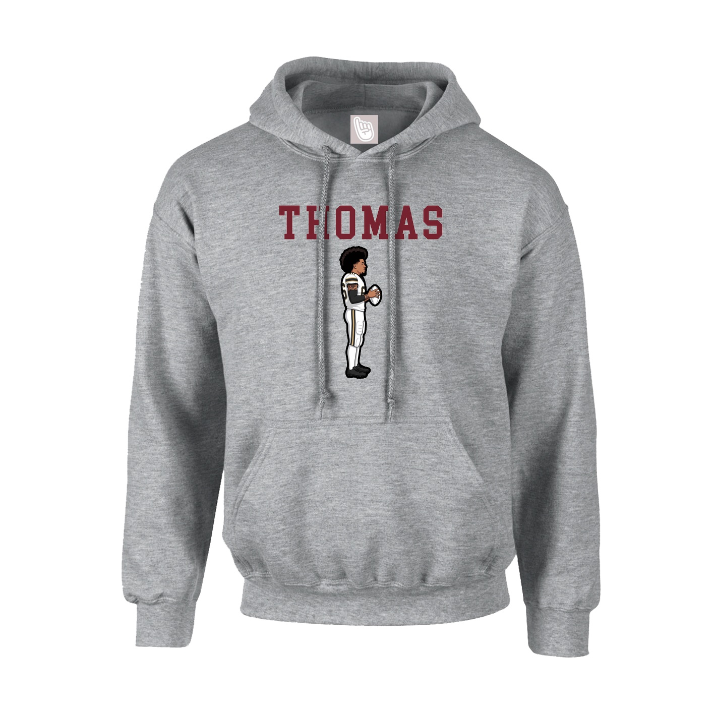 Hoodie — Shirsey in Grey