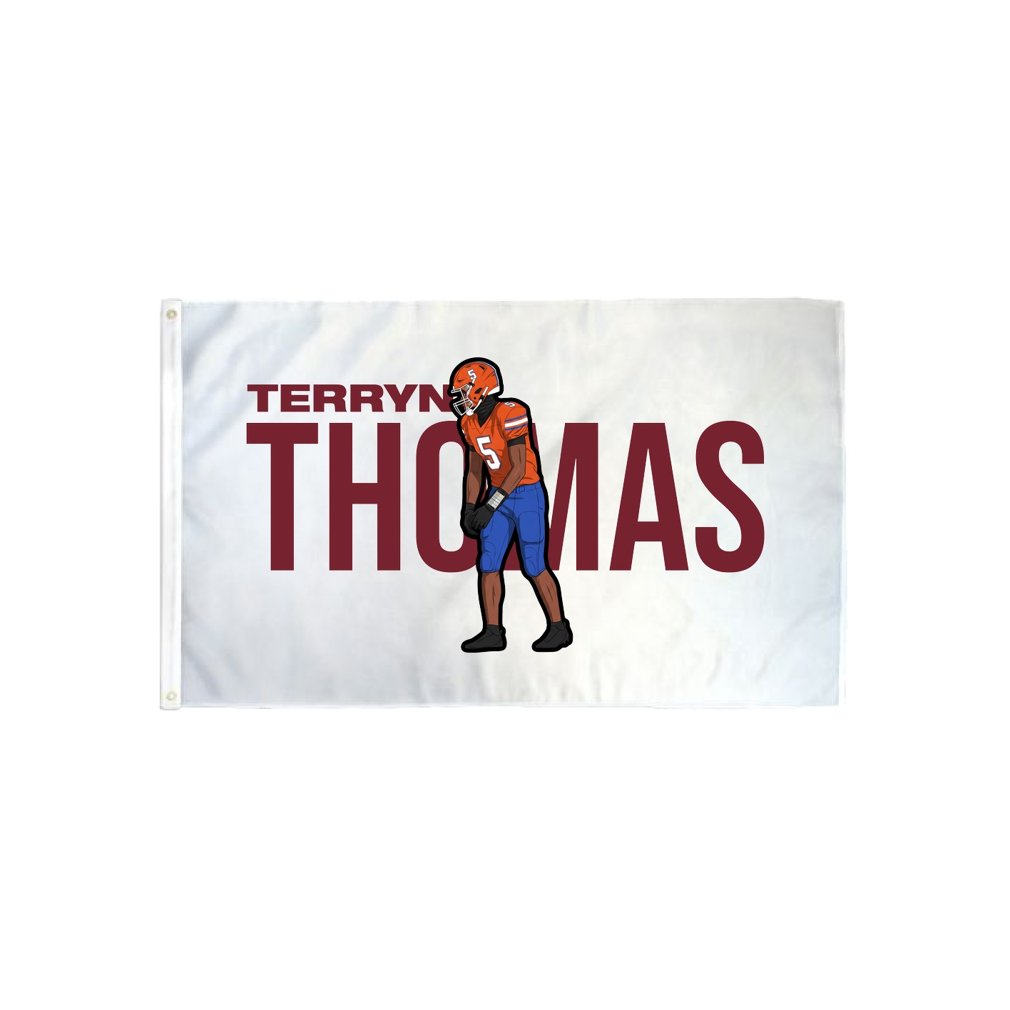 3x5 Flag — Player Name in Classic
