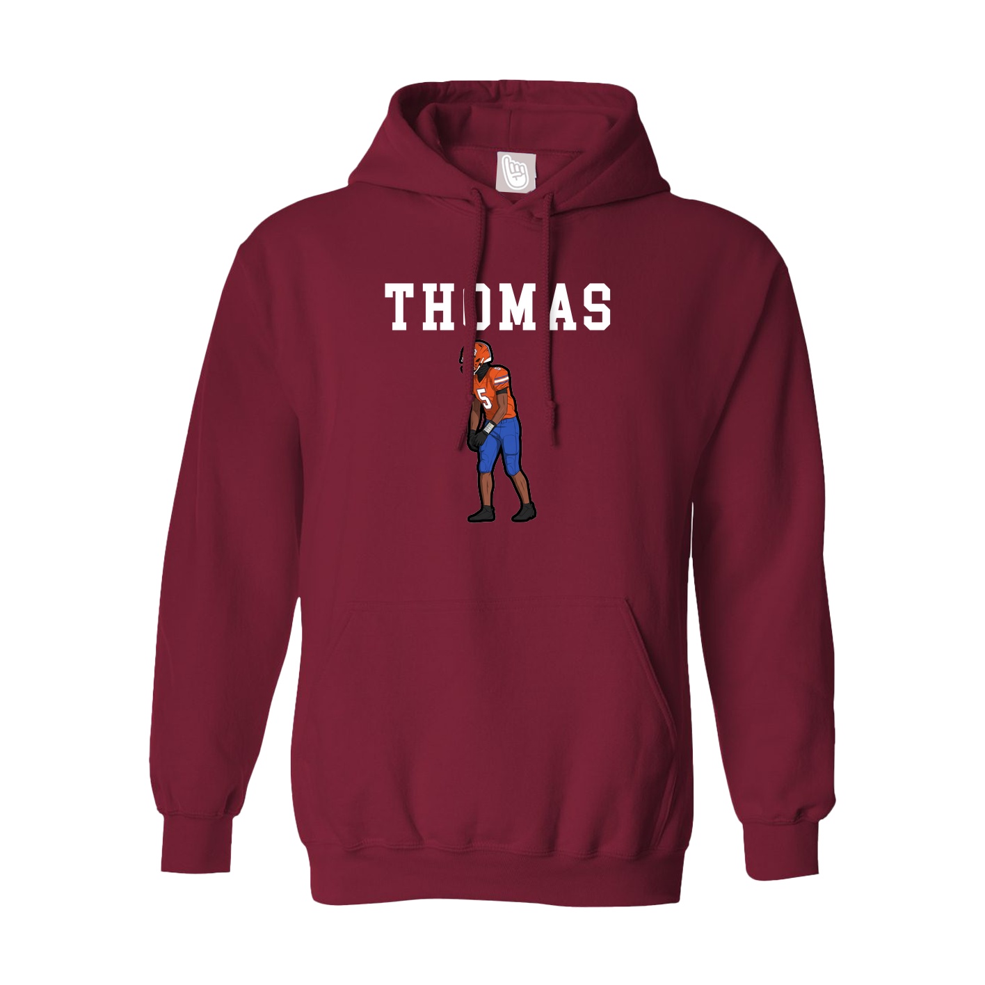Hoodie — Shirsey in Cardinal