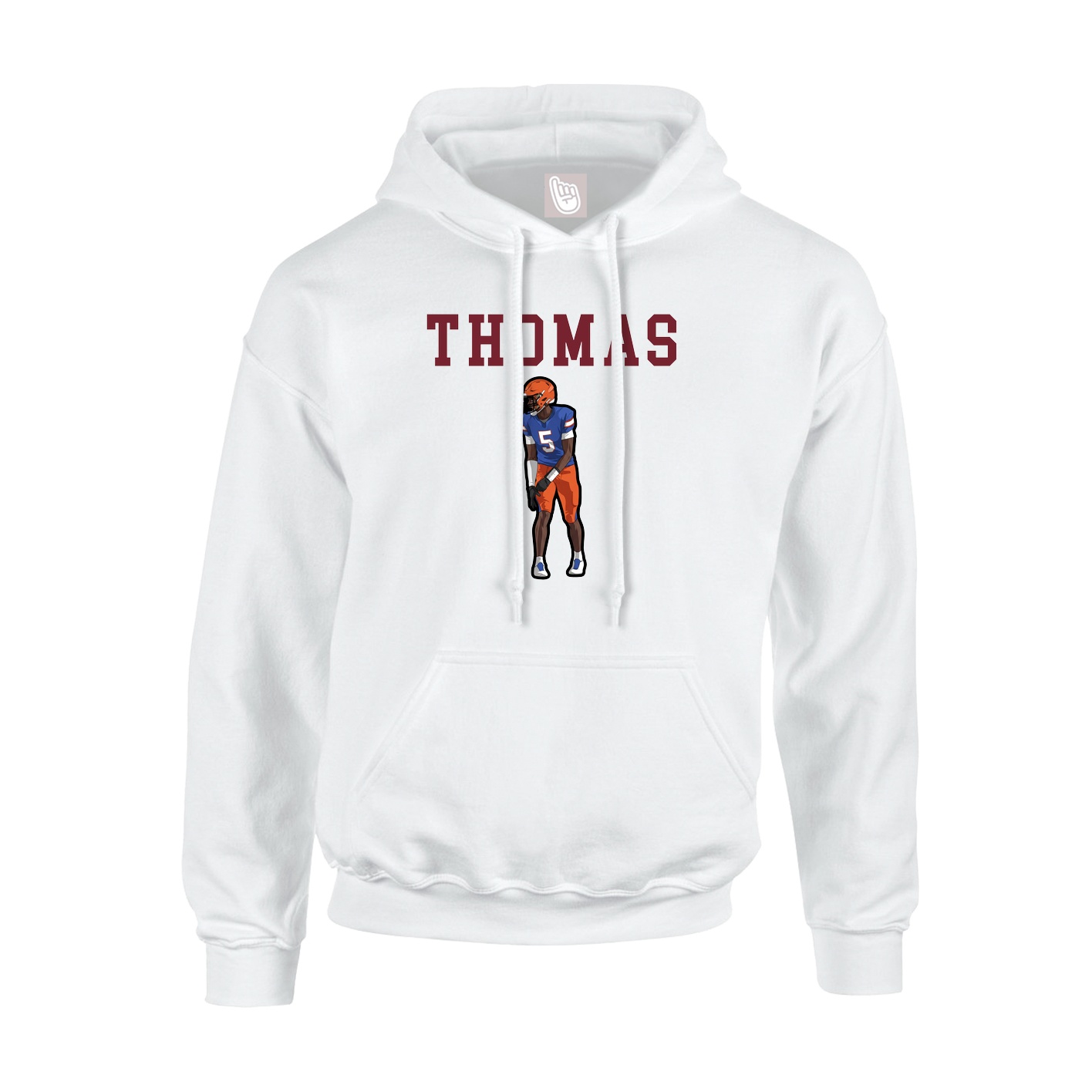 Hoodie — Shirsey in White