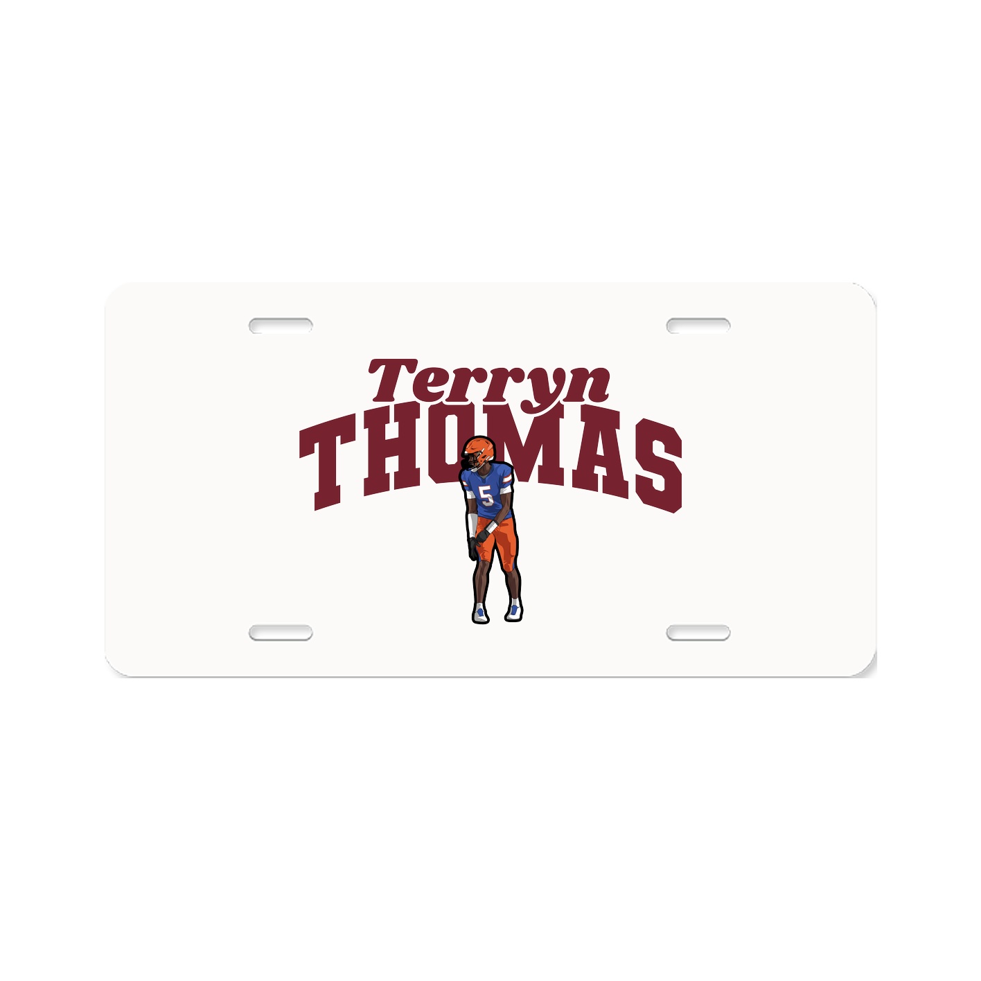 License Plate — Signature Arch in Classic