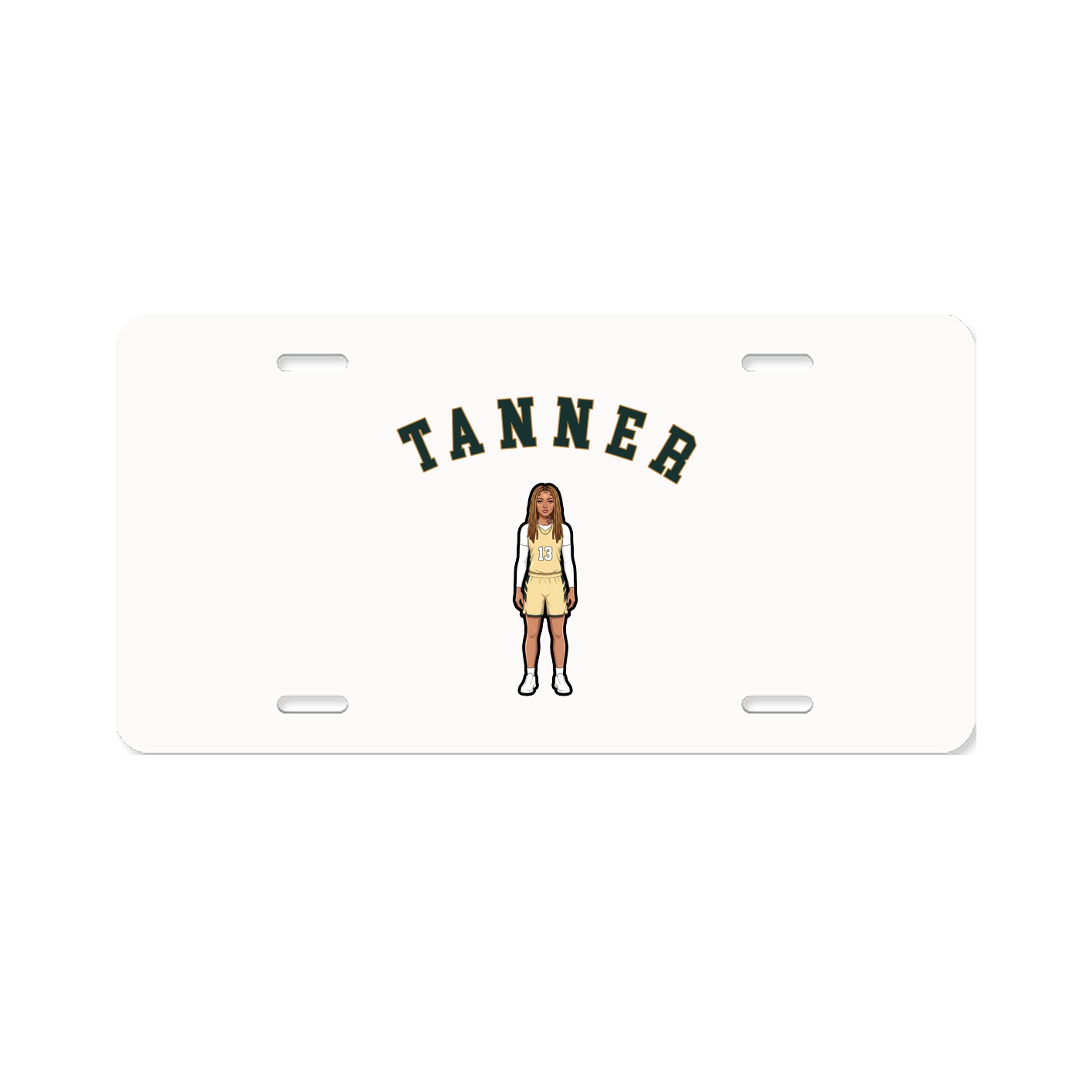 License Plate — Shirsey Arch in Classic