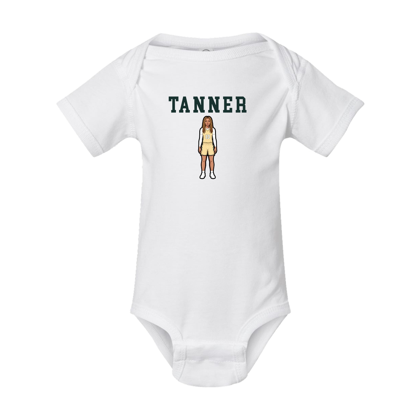 Baby Onesie — Shirsey in White
