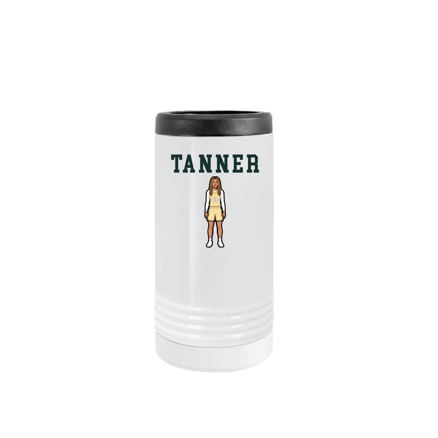 Slim Beverage Holder — Shirsey in White