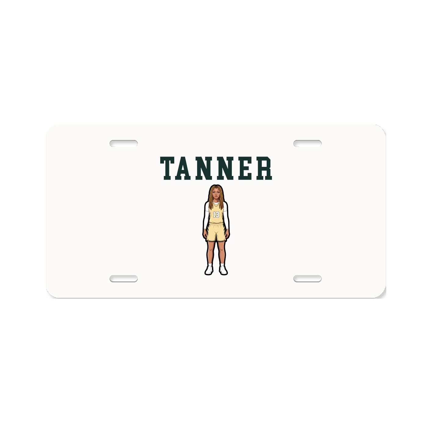 License Plate — Shirsey in Classic
