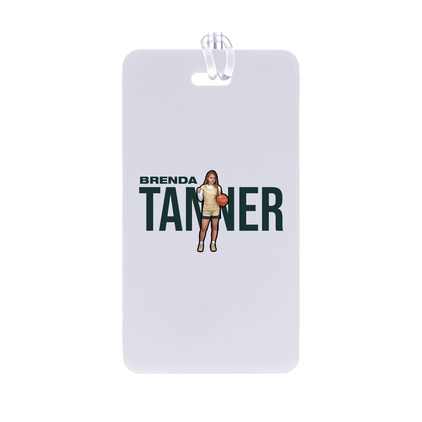 Bag Tag — Player Name in Classic