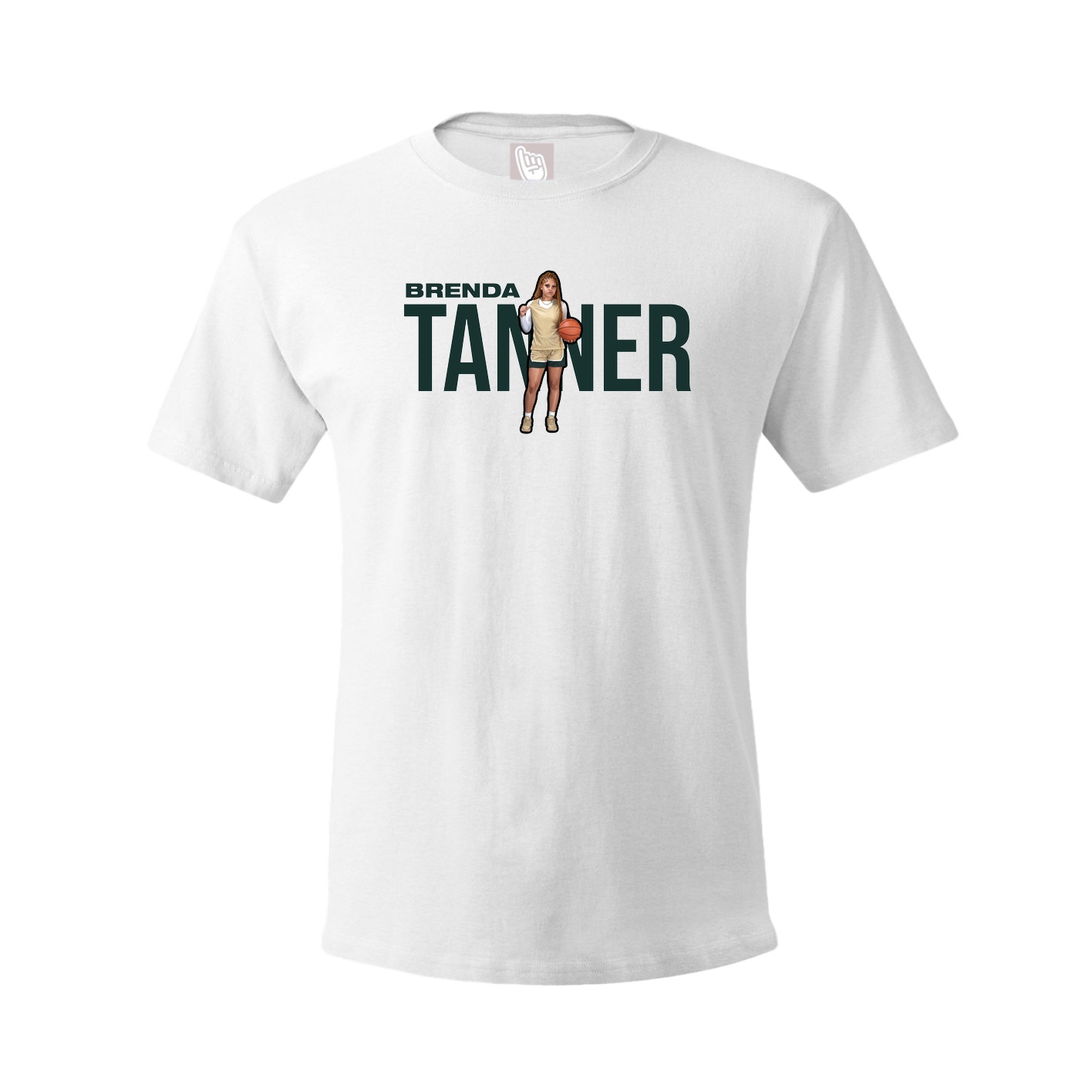 Youth Tee — Player Name in White