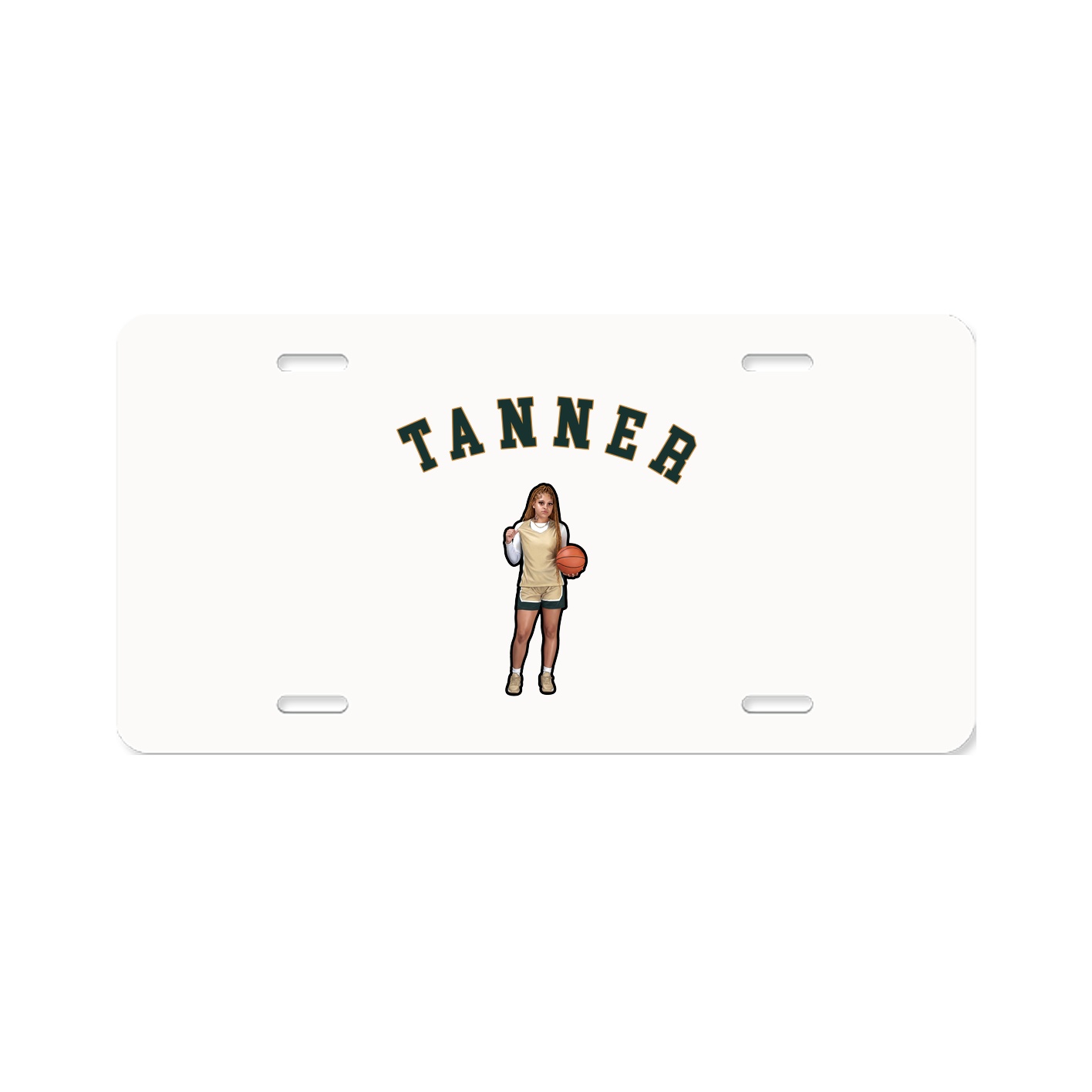 License Plate — Shirsey Arch in Classic