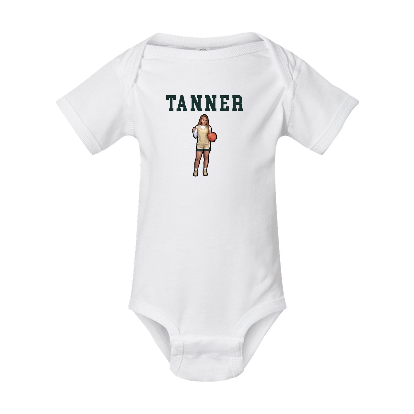 Baby Onesie — Shirsey in White