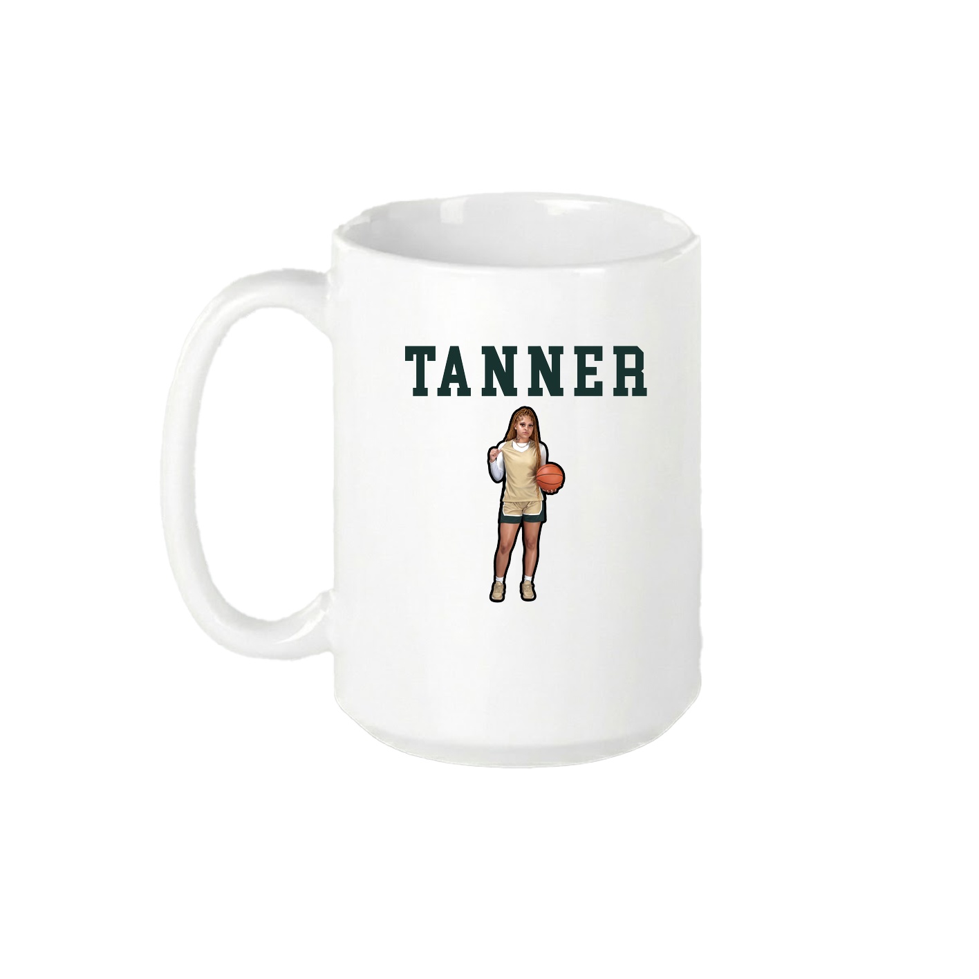 15oz Coffee Mug — Shirsey in White