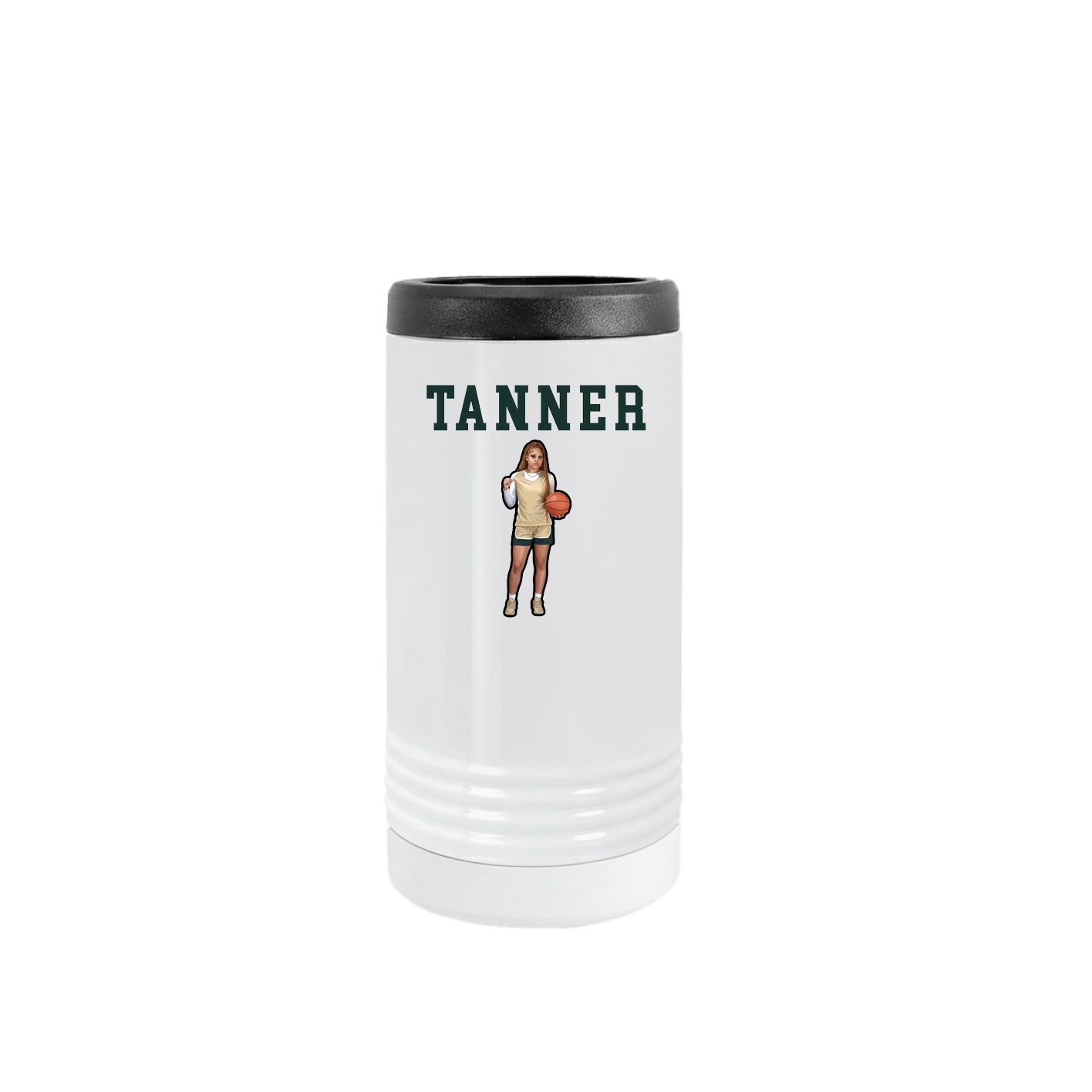 Slim Beverage Holder — Shirsey in White