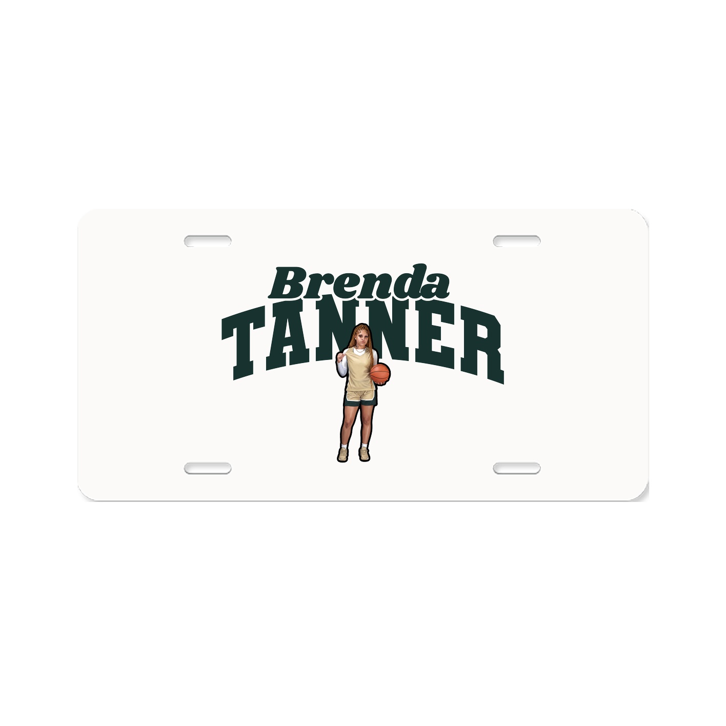 License Plate — Signature Arch in Classic