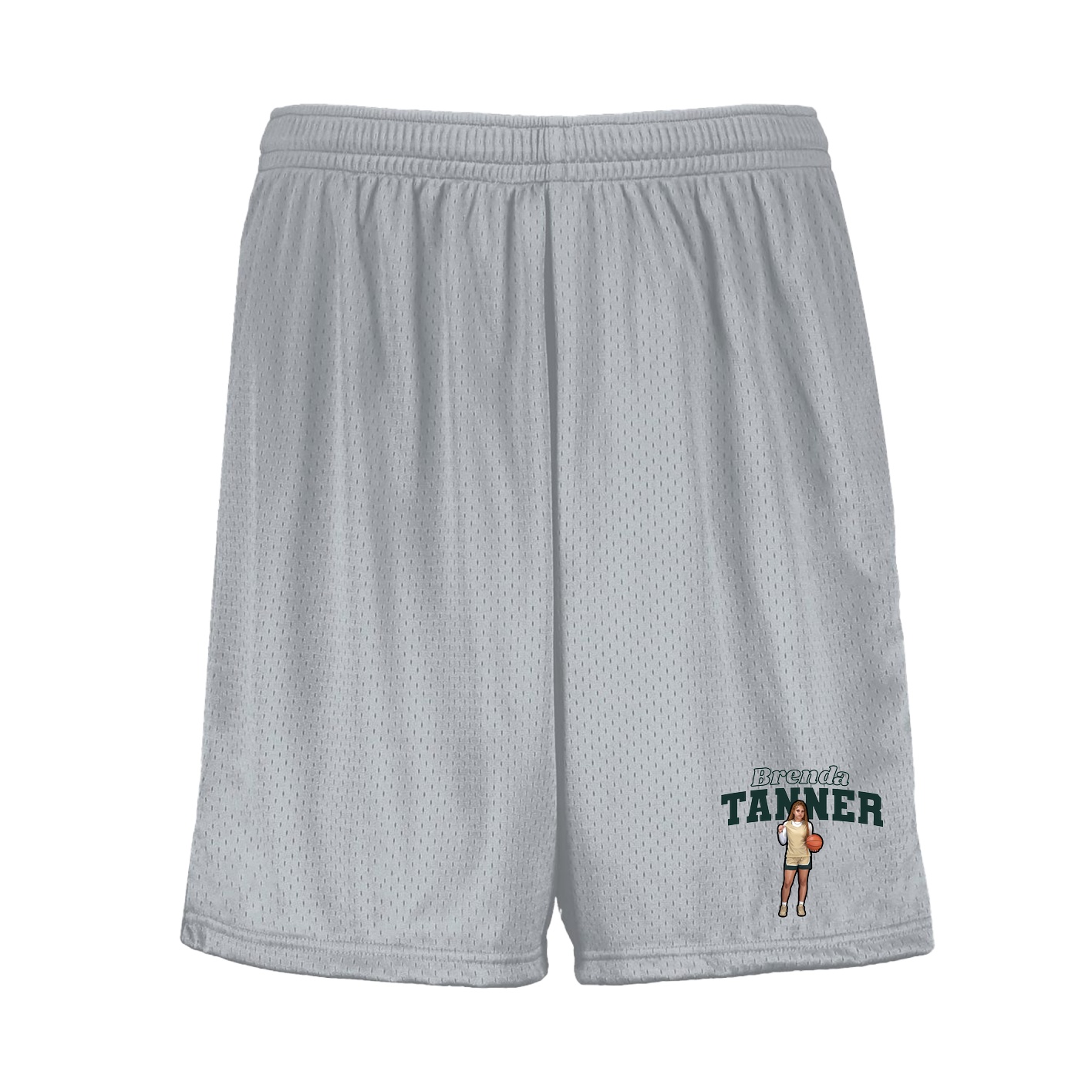 Shorts — Name Arch in Silver