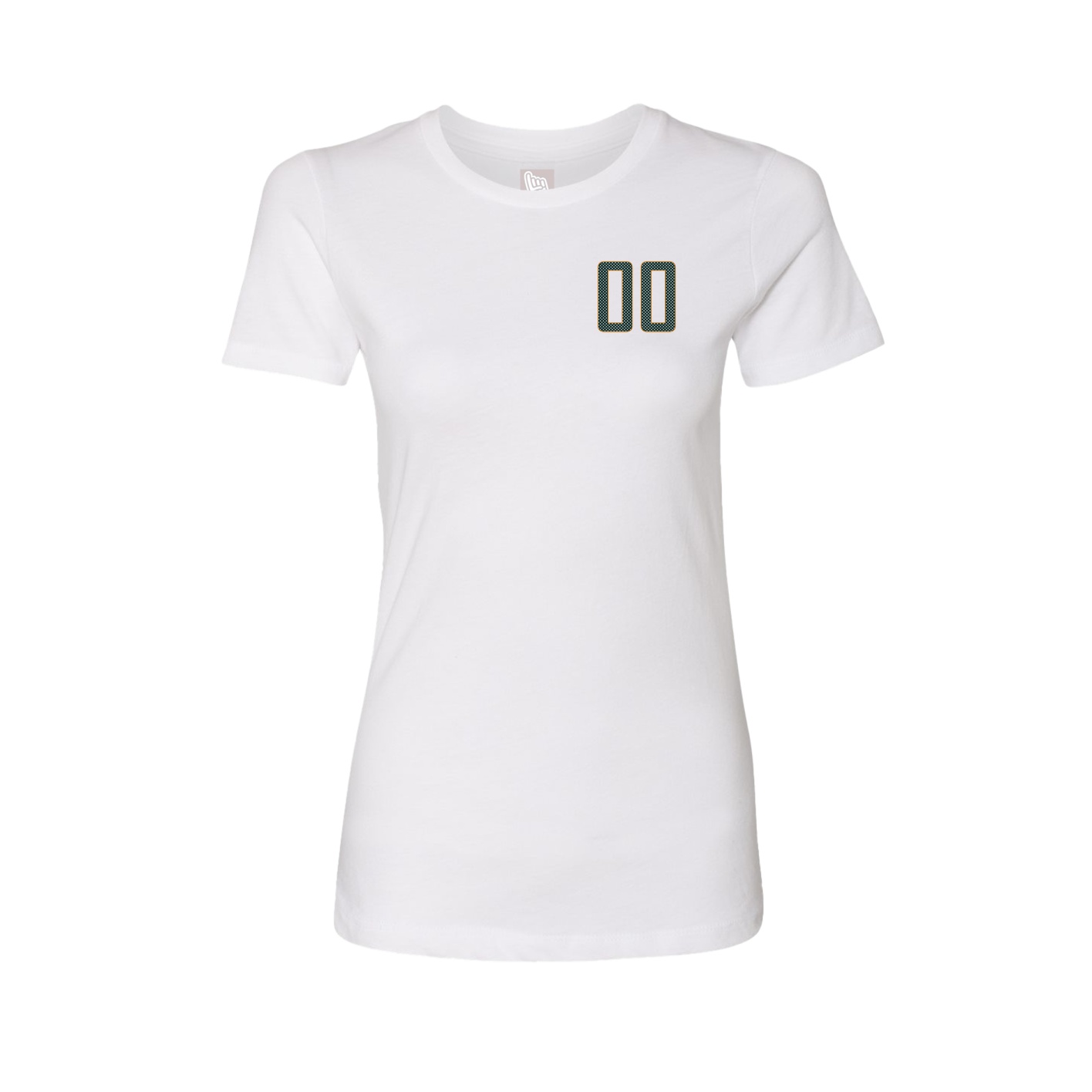 Fitted Women's Tee — Front Shirsy in White