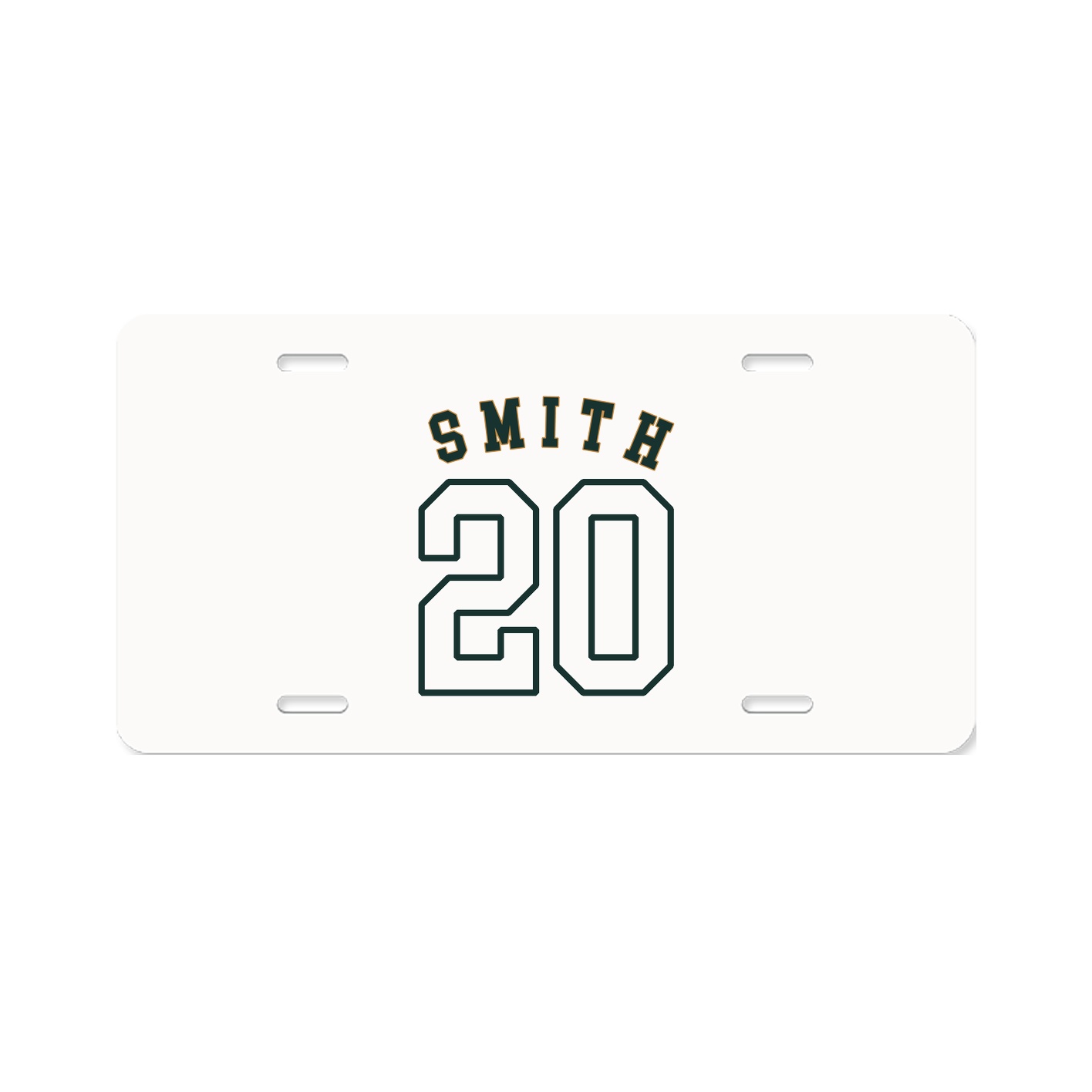 License Plate — Shirsey Arch in Classic