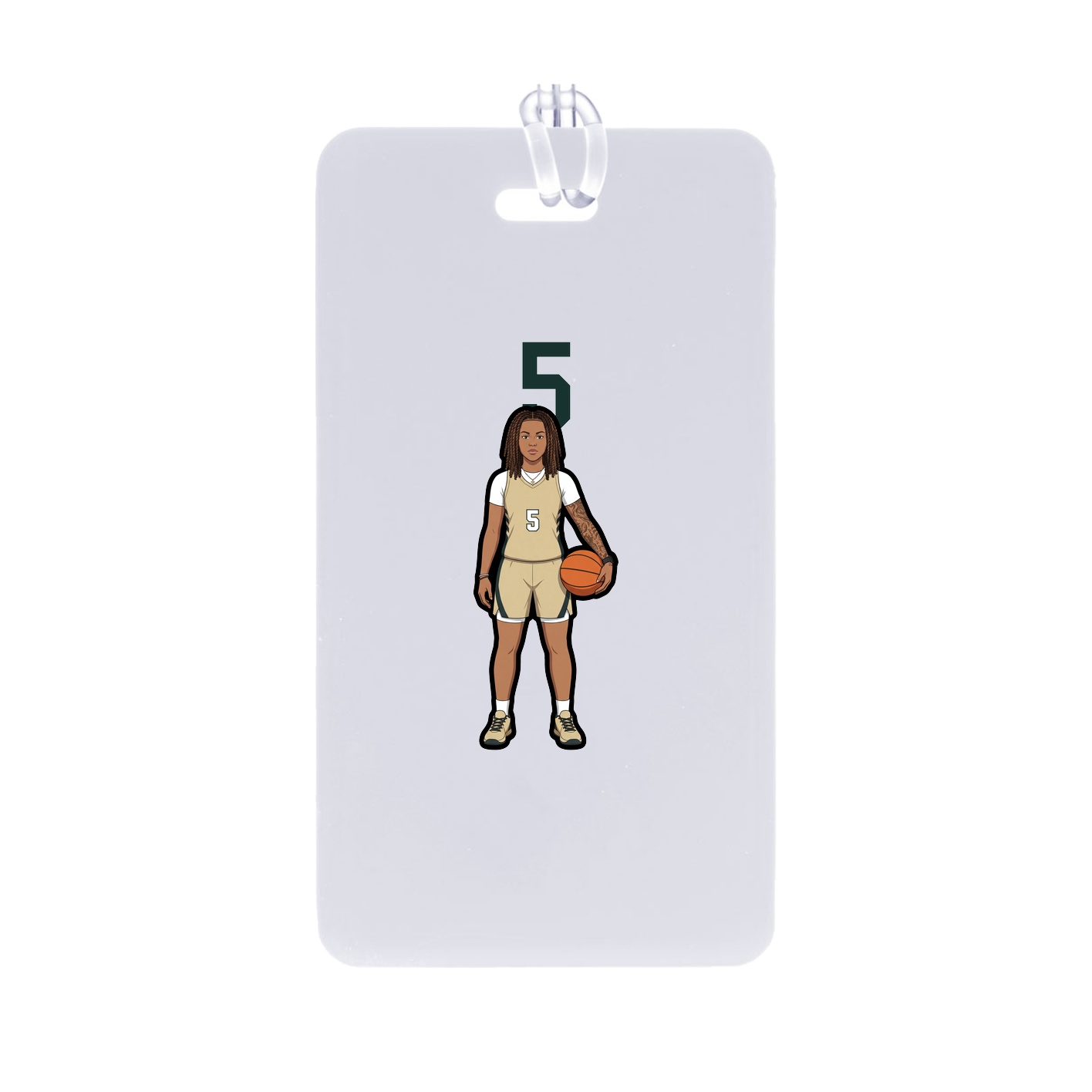Bag Tag — Number Top in Classic