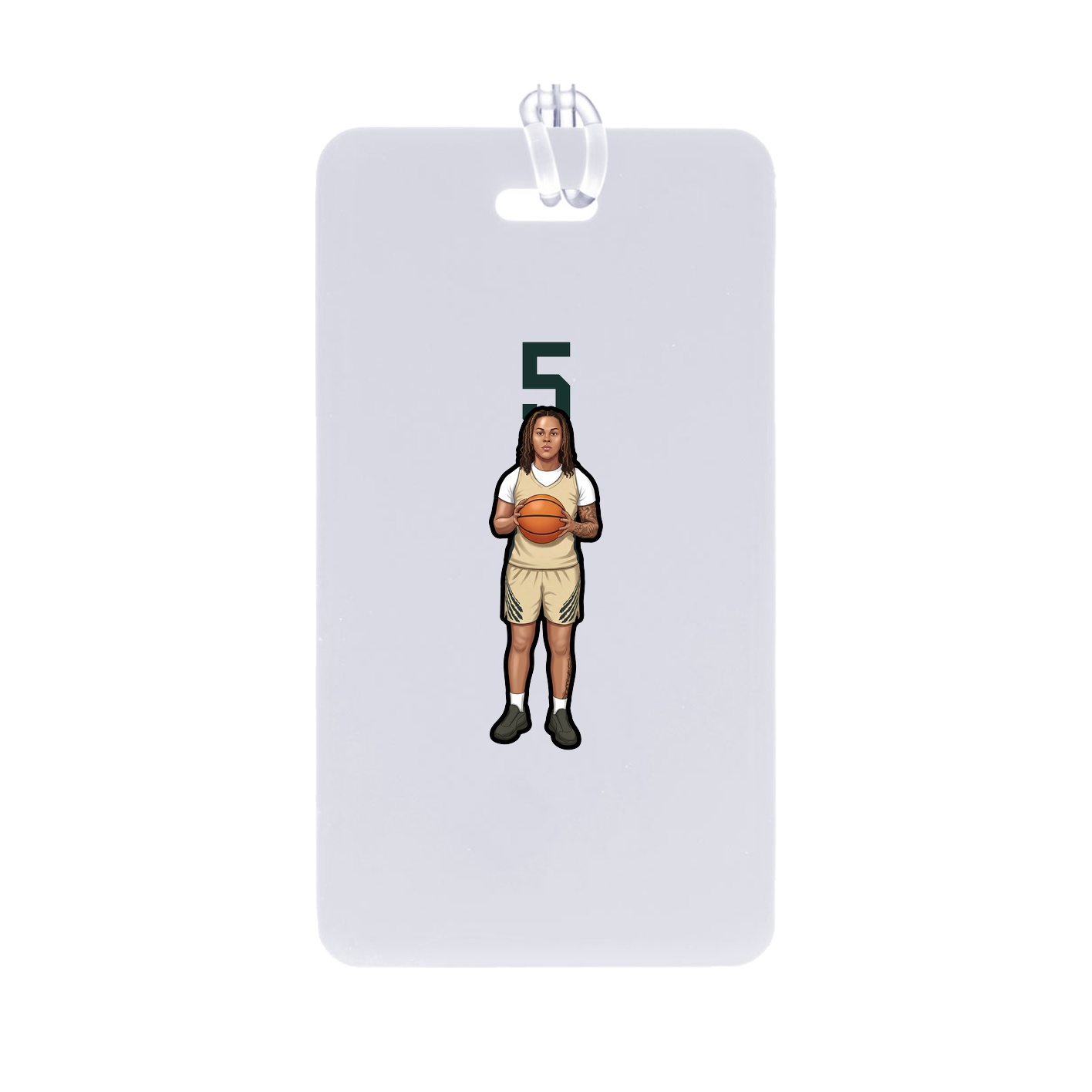 Bag Tag — Number Top in Classic