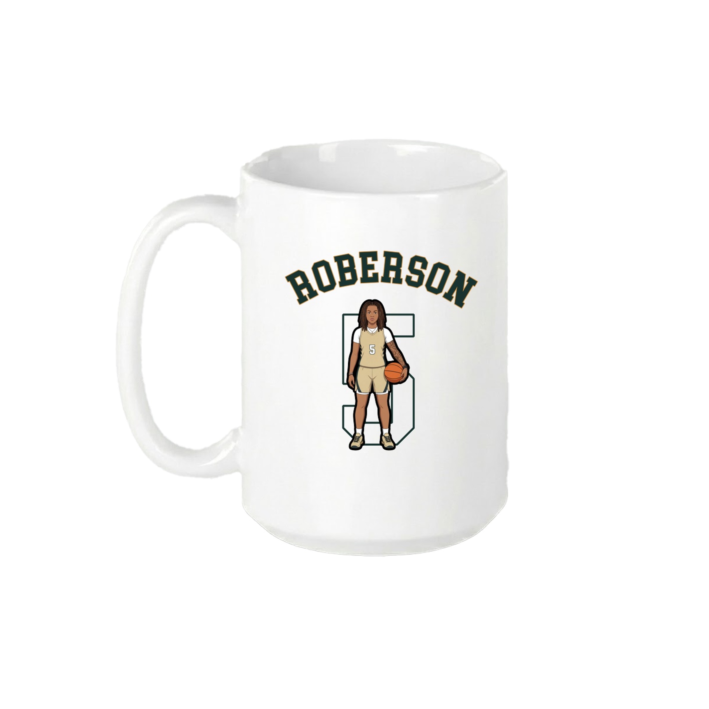 15oz Coffee Mug — Shirsey Arch in White