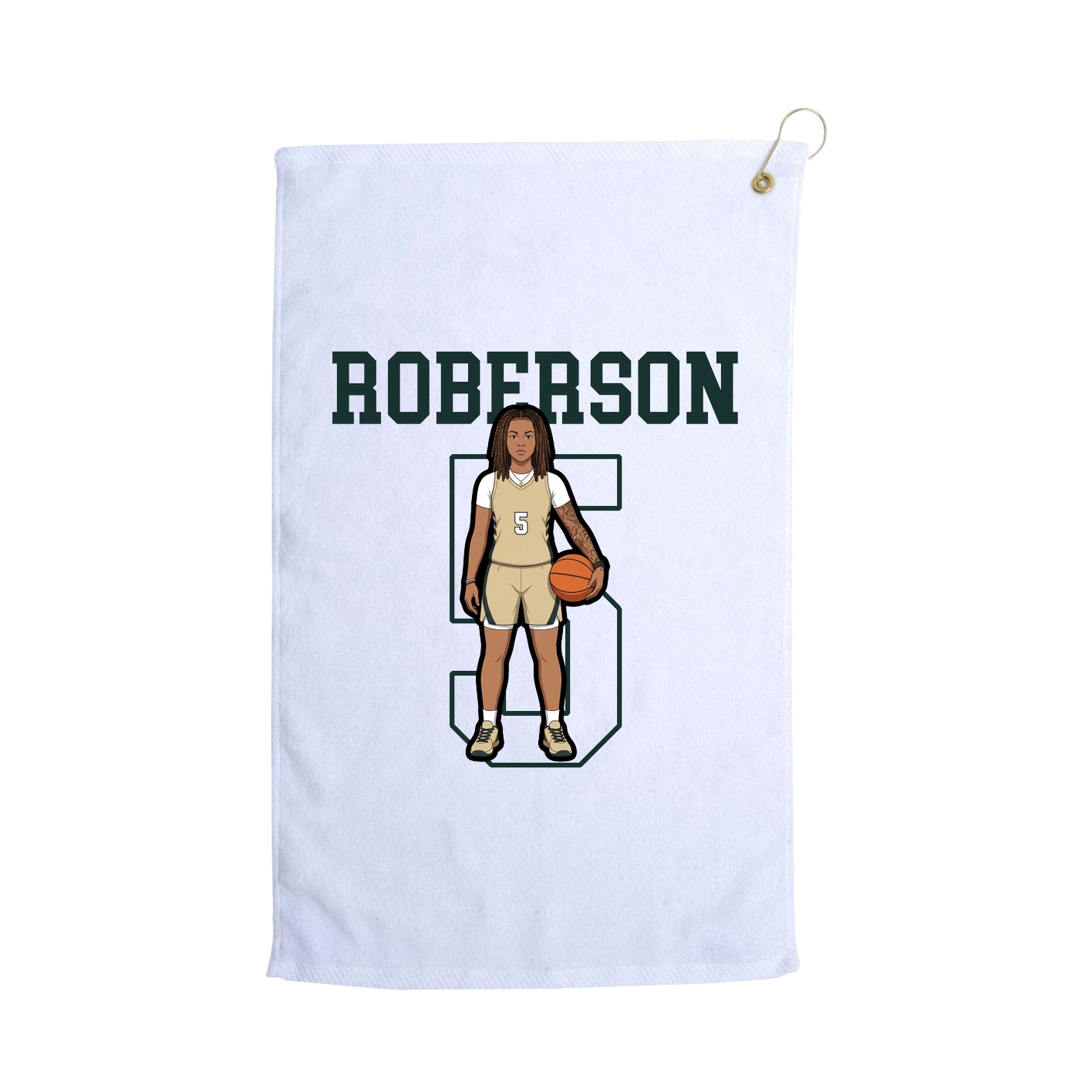 Golf Towel — Shirsey in White