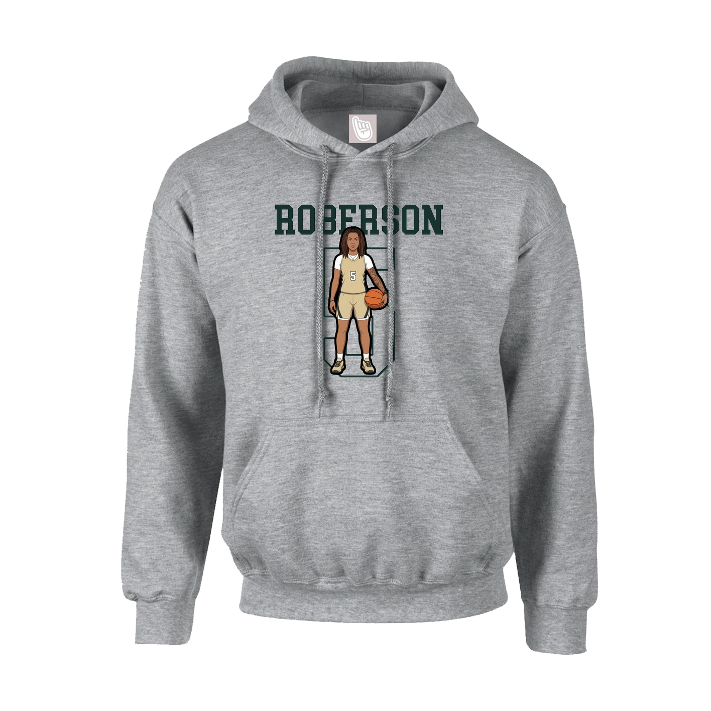 Youth Hoodie — Shirsey in Grey