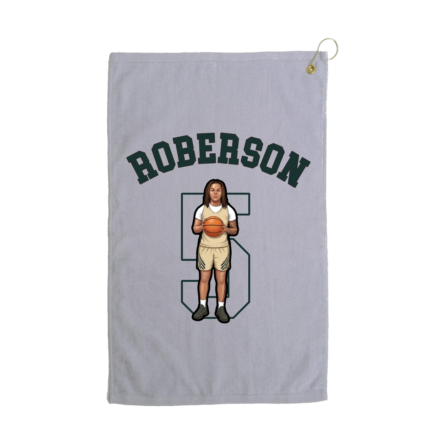 Golf Towel — Shirsey Arch in Grey