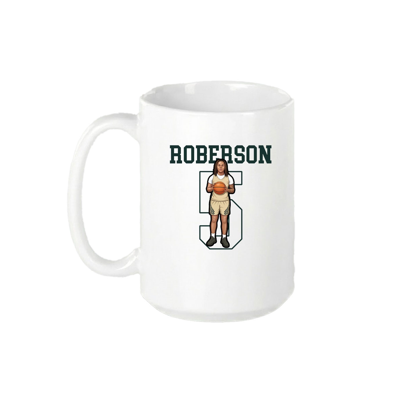 15oz Coffee Mug — Shirsey in White