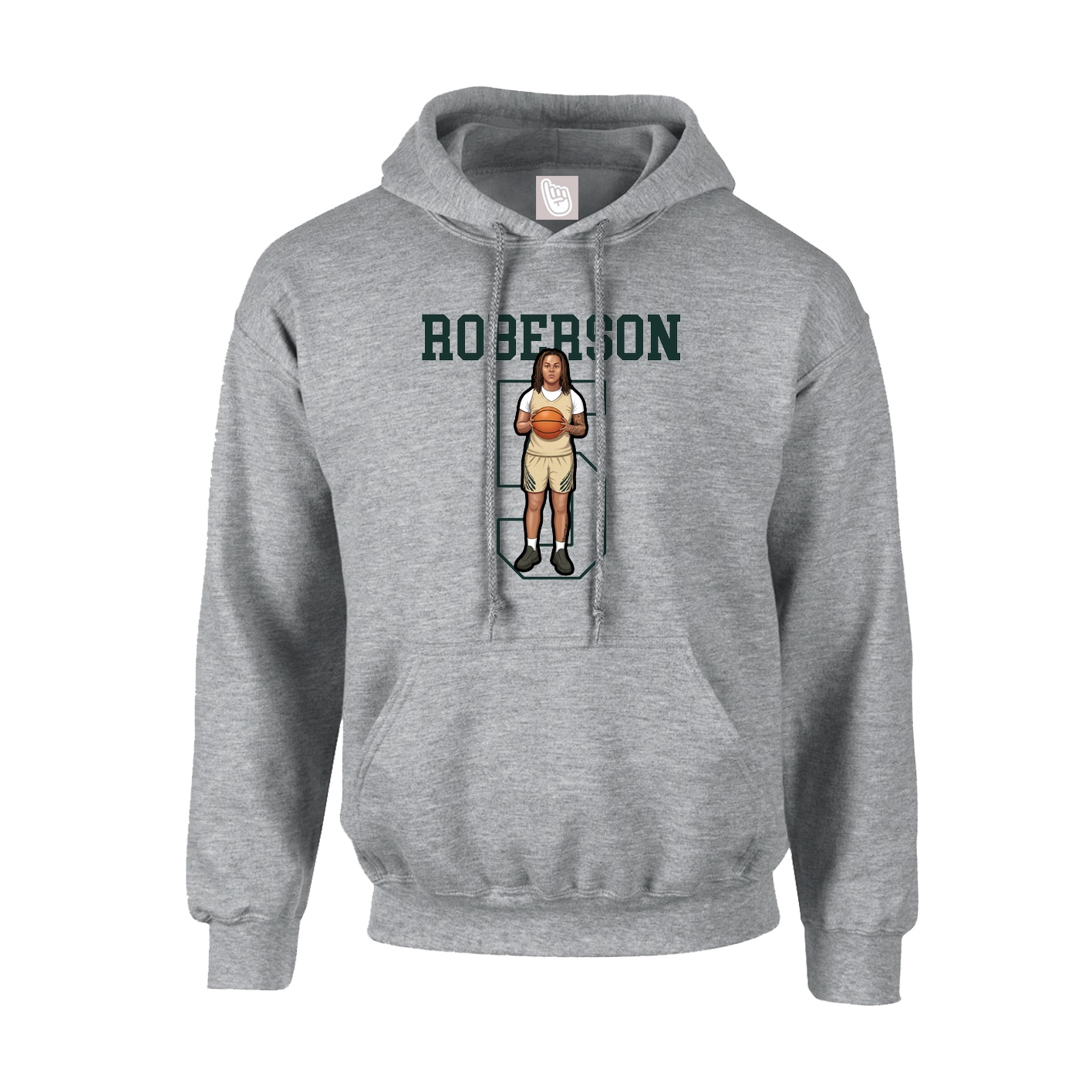 Hoodie — Shirsey in Grey