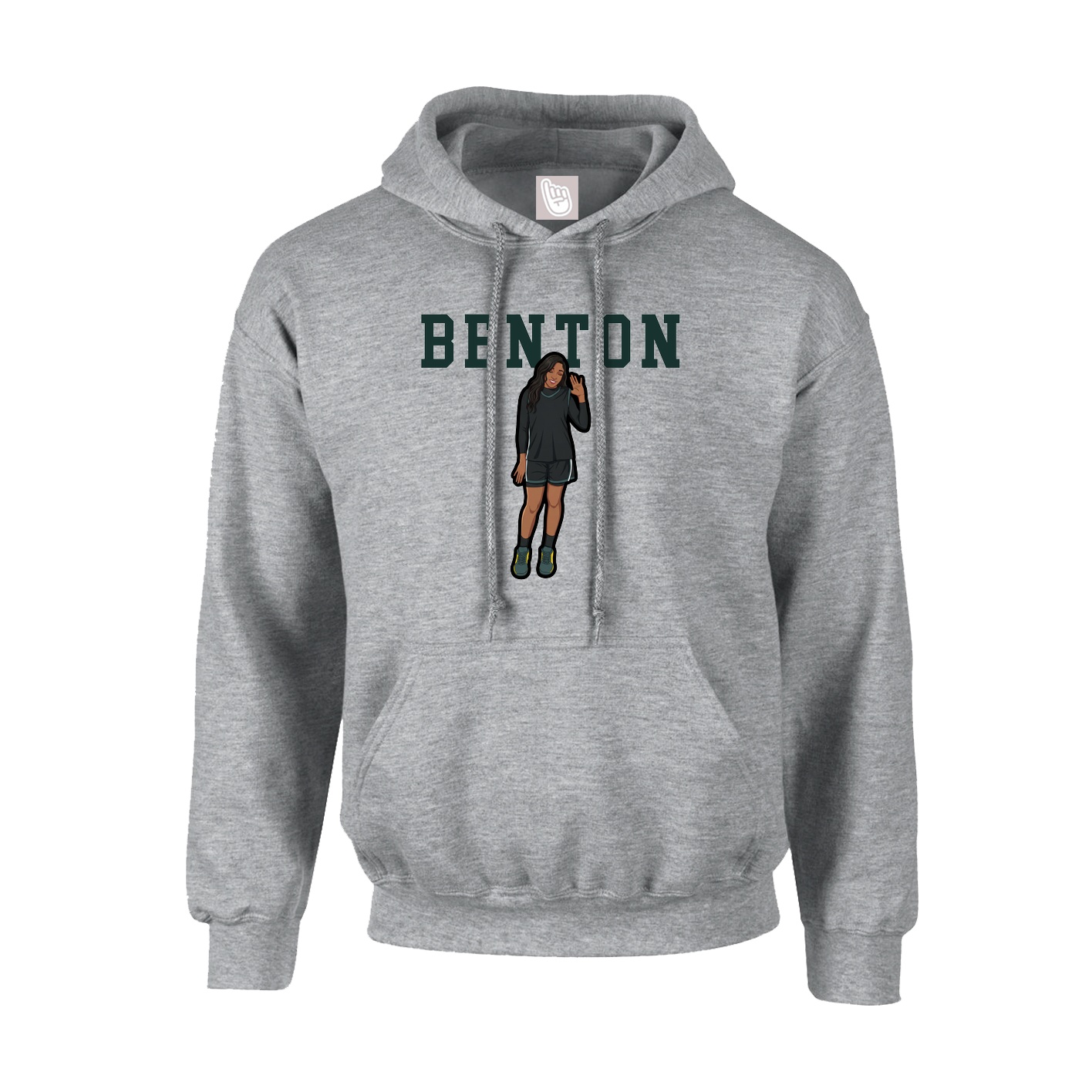 Hoodie — Shirsey in Grey