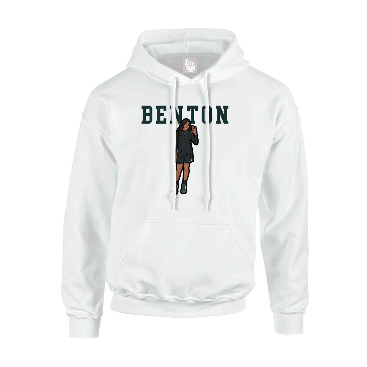 Youth Hoodie — Shirsey in White
