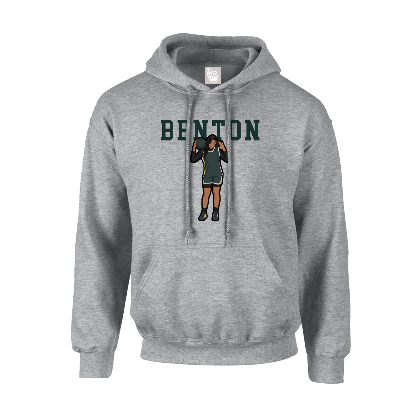 Hoodie — Shirsey in Grey