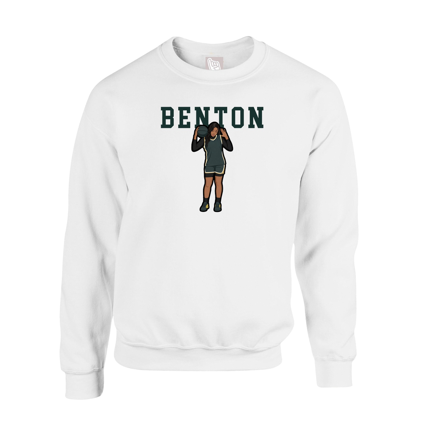 Fleece Crew — Shirsey in White