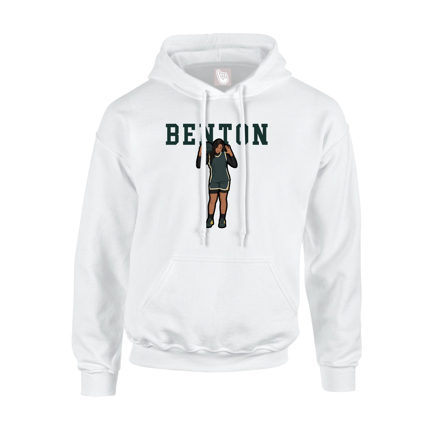 Youth Hoodie — Shirsey in White