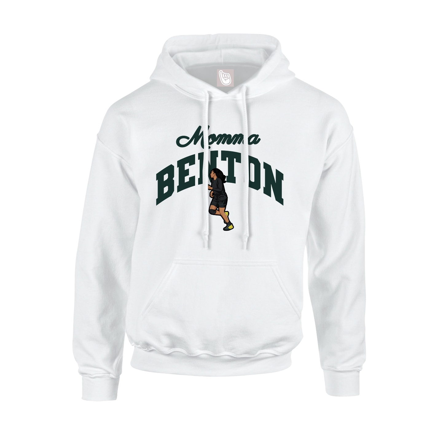 Youth Hoodie — Mothers Day Arch in White