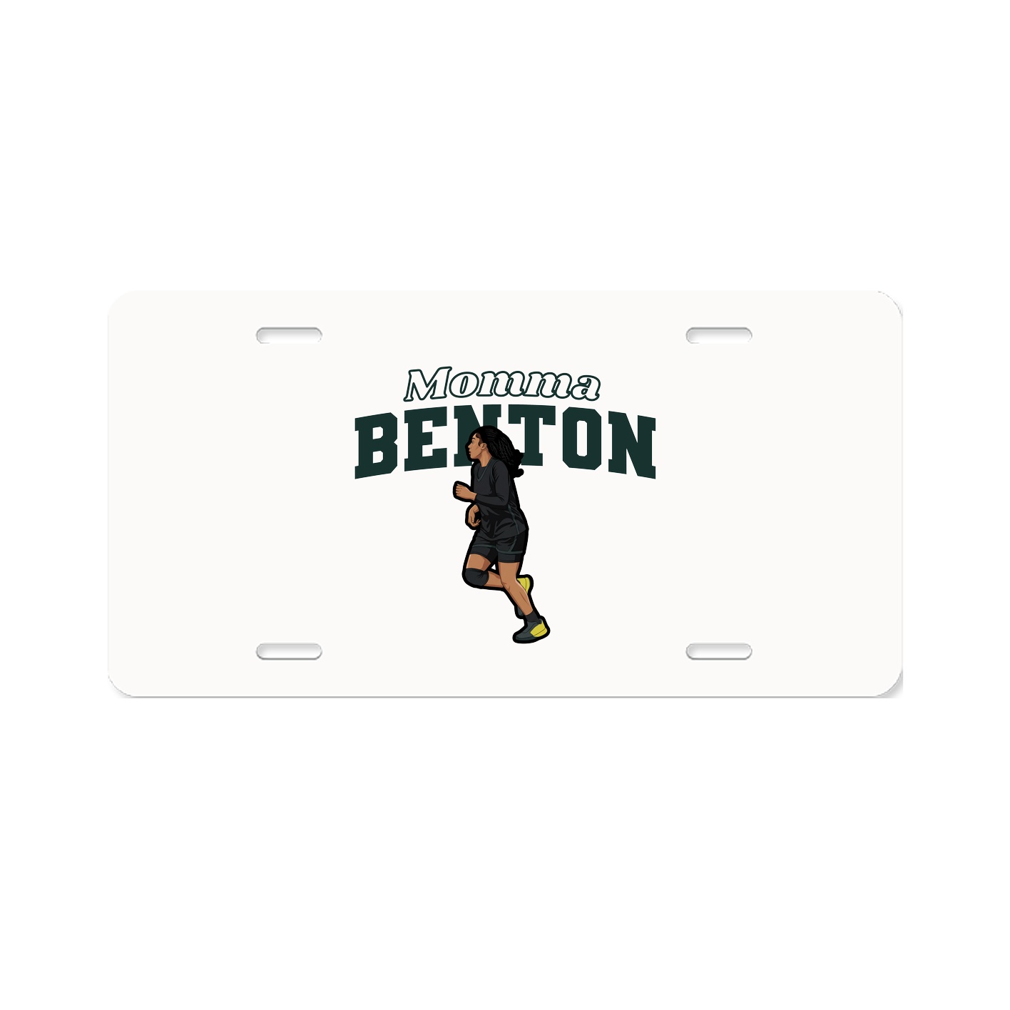 License Plate — Mothers Day Block in Classic