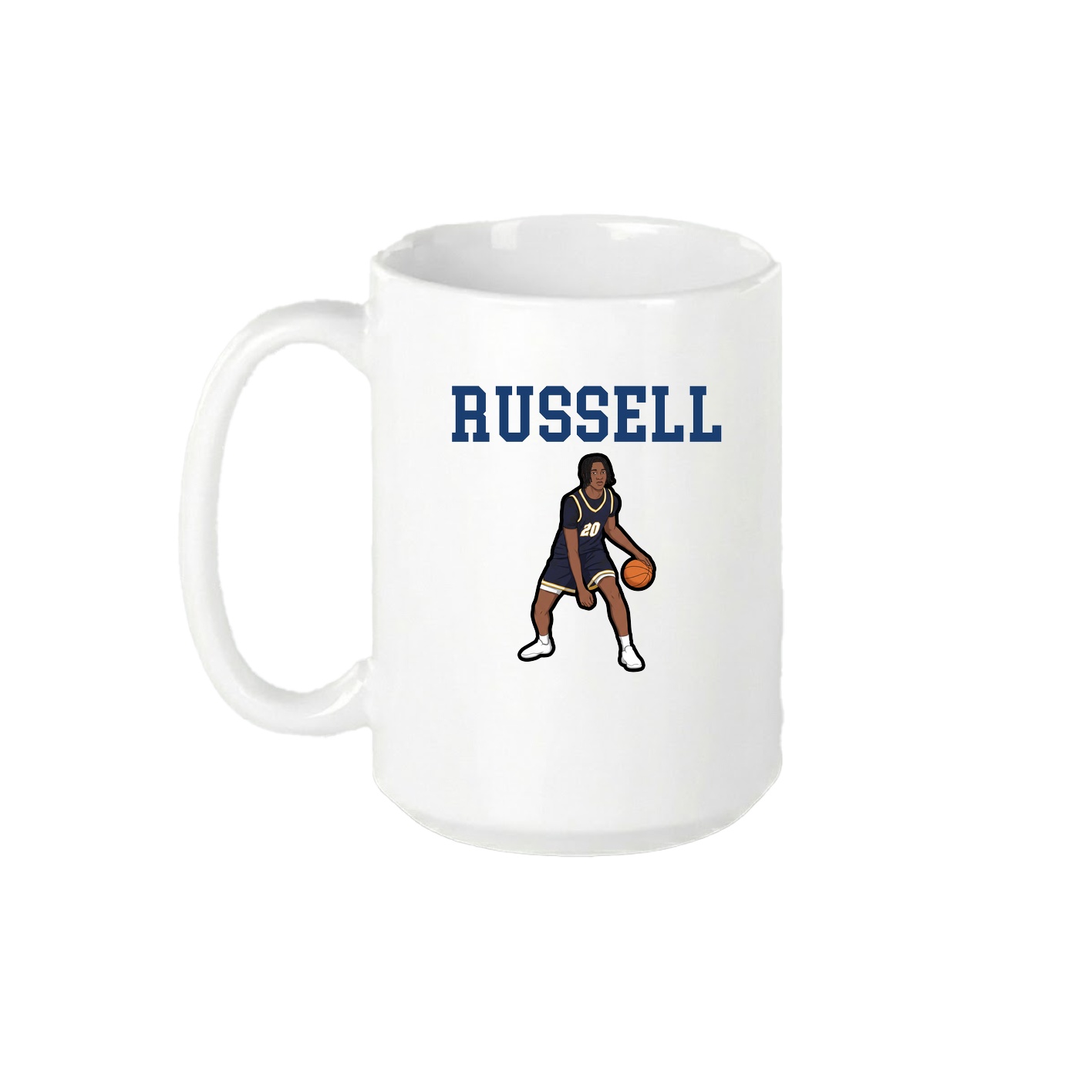 15oz Coffee Mug — Shirsey in White
