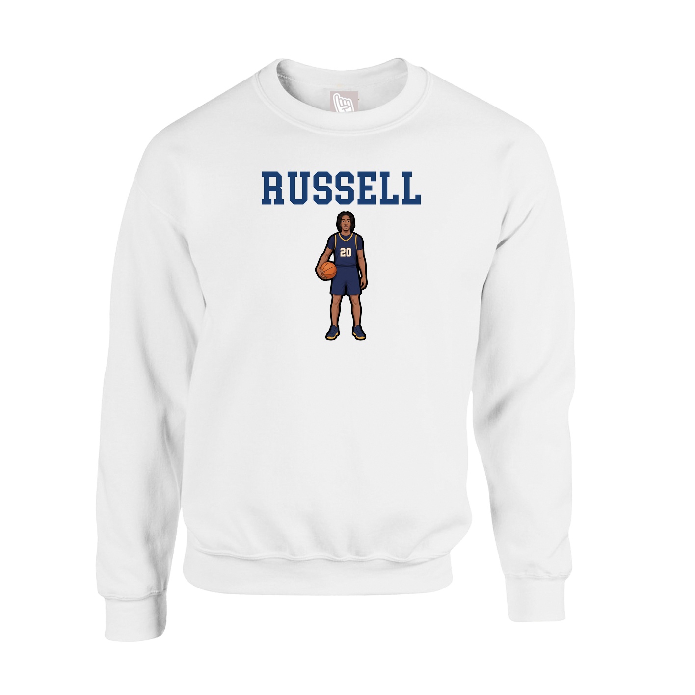 Fleece Crew — Shirsey in White