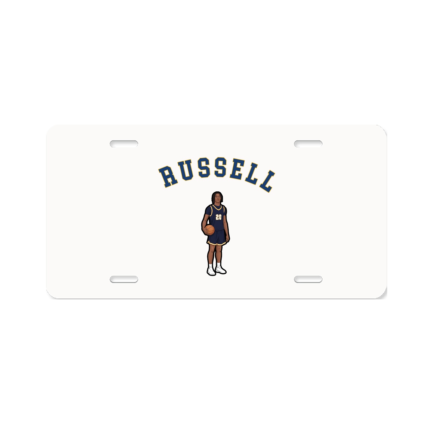 License Plate — Shirsey Arch in Classic