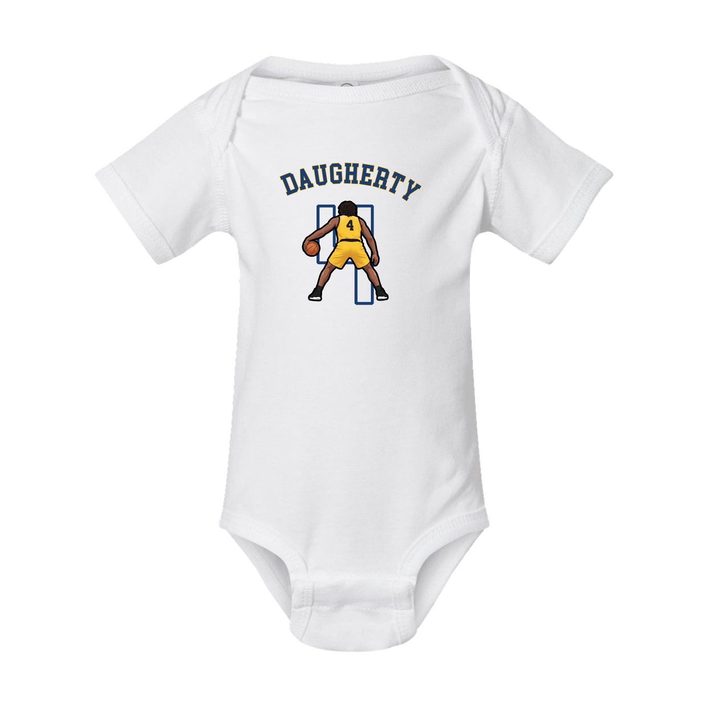 Baby Onesie — Shirsey Arch in White