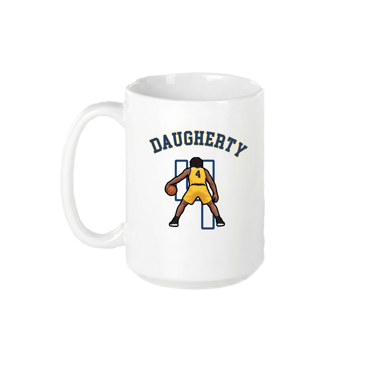 15oz Coffee Mug — Shirsey Arch in White