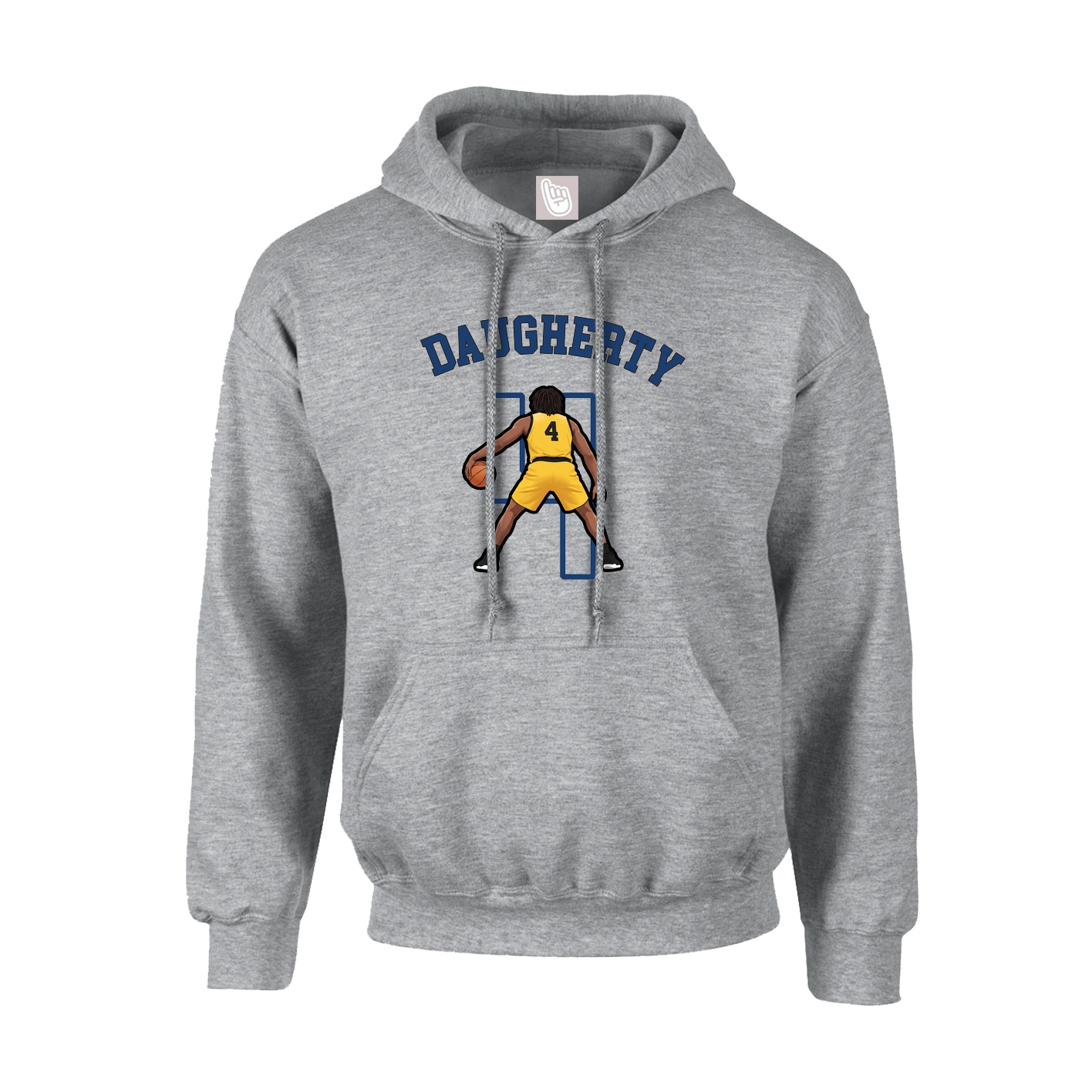 Youth Hoodie — Shirsey Arch in Grey