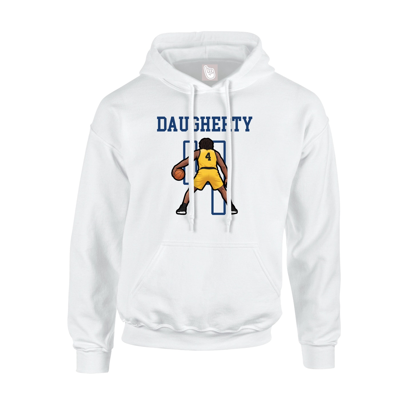 Hoodie — Shirsey in White