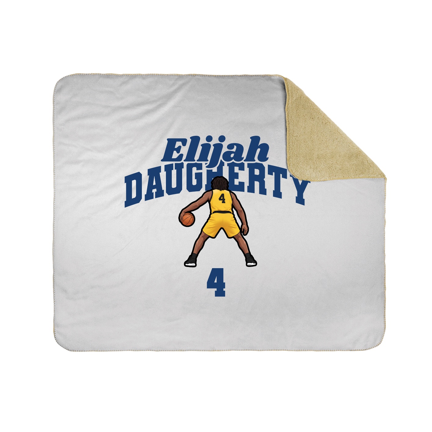 Throw Blanket — Signature Arch in White