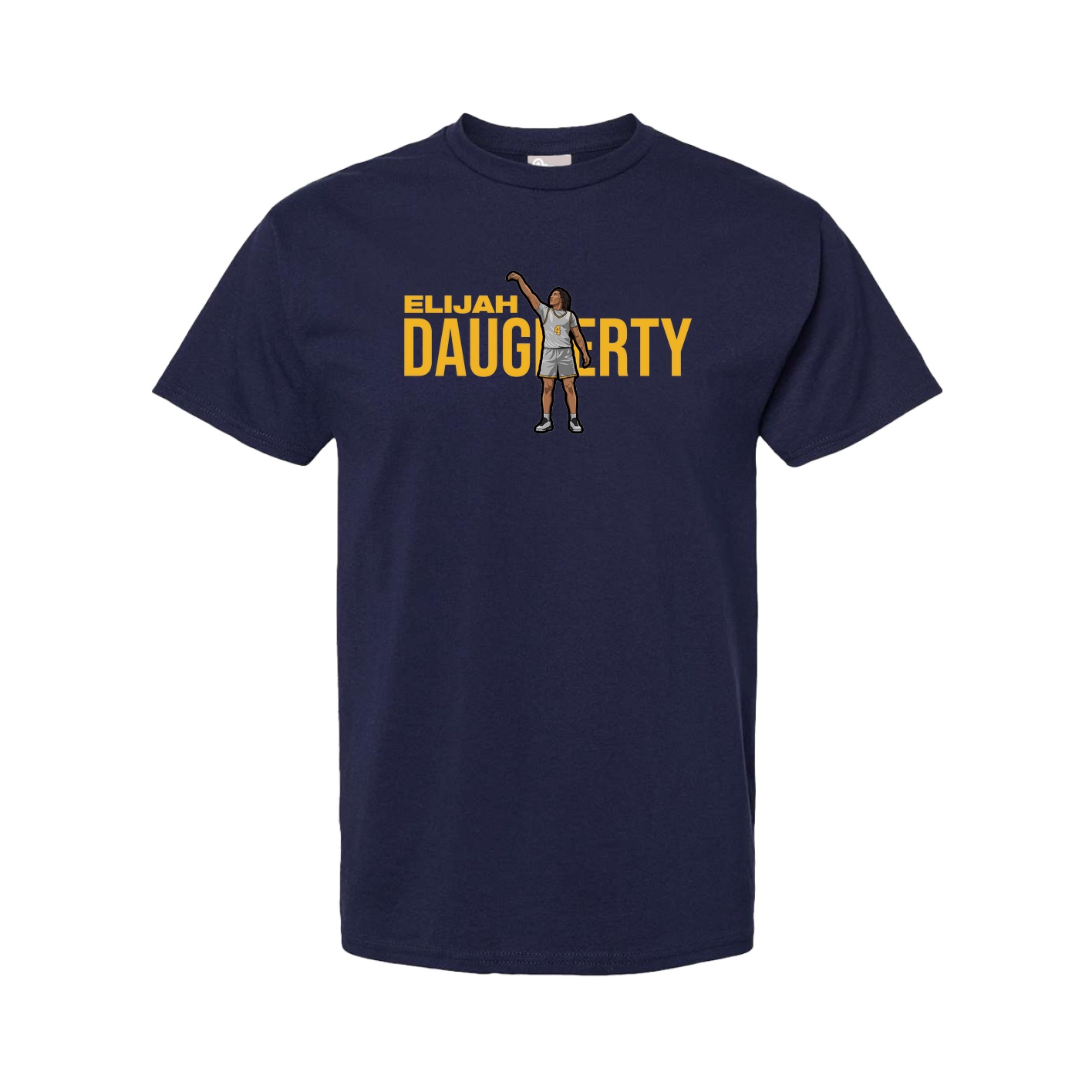 Tee — Player Name in Navy