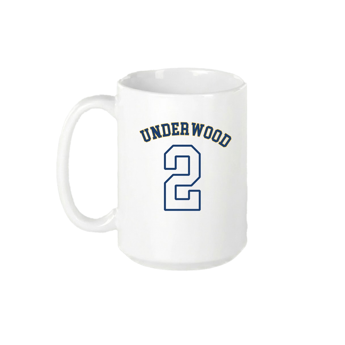 15oz Coffee Mug — Shirsey Arch in White