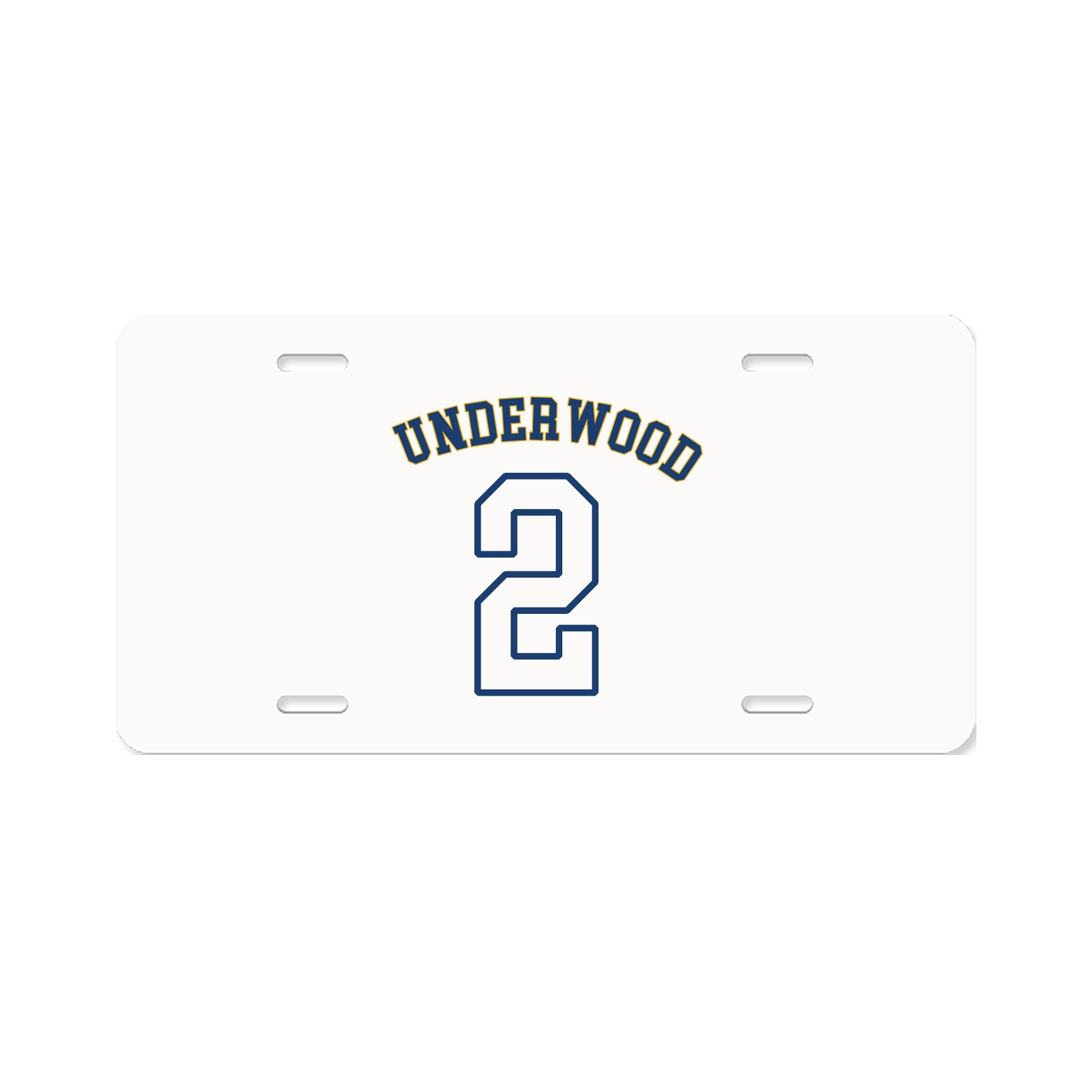 License Plate — Shirsey Arch in Classic
